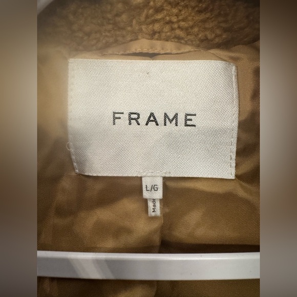 FRAME
Quilted teddy fleece coat NWOT - Picture 4 of 10